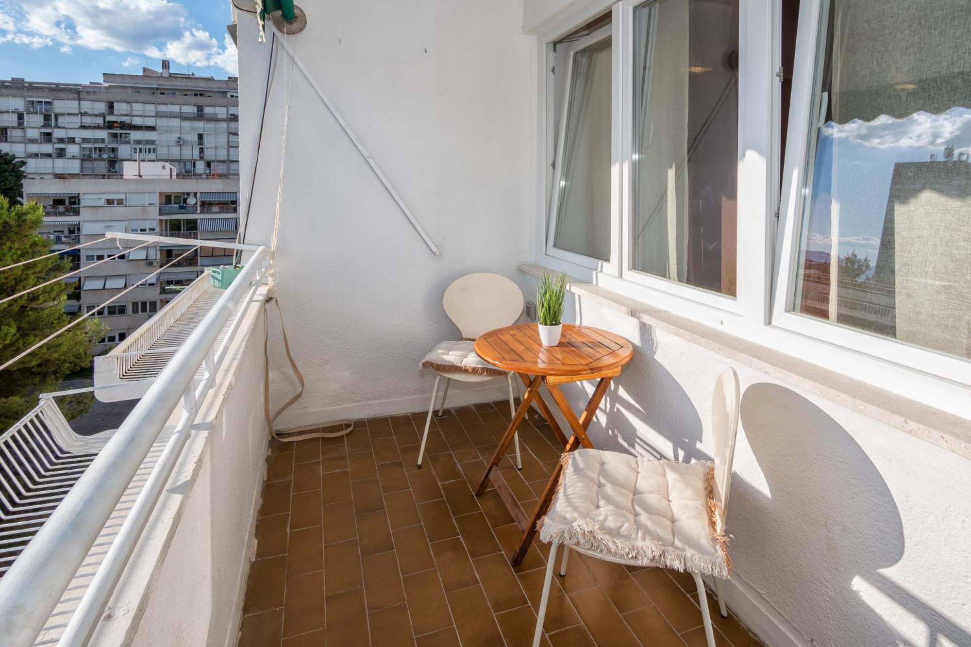 Spinut Sunset 3Bd Apartment - Sea View Balcony & Quiet Area Split Exterior photo